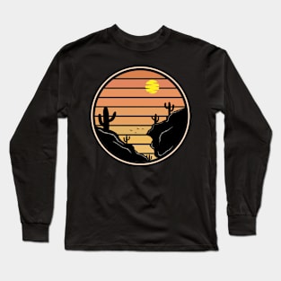 Desert Sunset Long Sleeve T-Shirt
